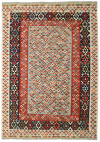  Kilim Afghan Old Style Rug 248X347 Wool Large Carpetvista