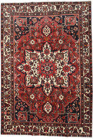 絨毯 バクティアリ 213X307 ダークレッド/レッド (ウール, ペルシャ/イラン)