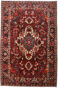 211X320 Χαλι Bakhtiar Ανατολής Σκούρο Κόκκινο/Καφέ (Μαλλί, Περσικά/Ιρανικά) Carpetvista