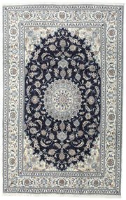 絨毯 ペルシャ ナイン 200X308 グレー/ライトグレー (ウール, ペルシャ/イラン)