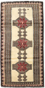 101X197 Ghashghai Vloerkleed Oosters Bruin/Beige (Wol, Perzië/Iran) Carpetvista