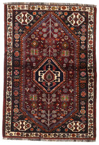  Qashqai Rug 105X154 Persian Wool Dark Red/Red Small Carpetvista