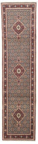 Moud Vloerkleed 75X296 Tapijtloper Rood/Oranje Wol, Perzië/Iran Carpetvista