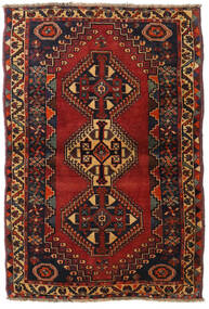  Orientalsk Ghashghai Teppe 105X155 Mørk Rød/Rød Ull, Persia/Iran Carpetvista