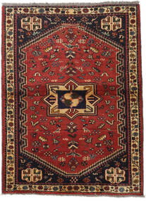 絨毯 オリエンタル カシュガイ 105X142 ダークレッド/レッド (ウール, ペルシャ/イラン)