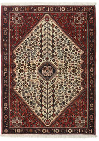  Abadeh Rug 108X148 Persian Wool Brown/Beige Small Carpetvista