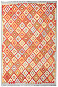 199X298 Kilim Afghan Old Style Tapis Laine, Carpetvista