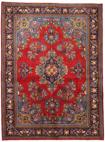 165X225 Wiss Vloerkleed Oosters Rood/Donker Roze (Wol, Perzië/Iran) Carpetvista