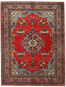  Orientalisk Wiss Matta 160X210 Röd/Mörkröd Ull, Persien/Iran Carpetvista