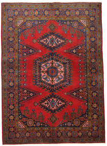  Persischer Wiss Teppich 155X215 Rot/Dunkelrot Carpetvista