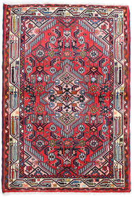  87X128 Medallion Small Hamadan Rug Wool, Carpetvista