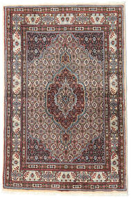  Persischer Moud Teppich 96X148 Rot/Dunkelrot Carpetvista