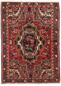 Alfombra Oriental Bakhtiar 103X145 Rojo/Rojo Oscuro (Lana, Persia/Irán)