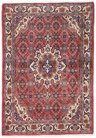 102X149 Keshan Teppich Orientalischer Rot/Dunkelrot (Wolle, Persien/Iran) Carpetvista
