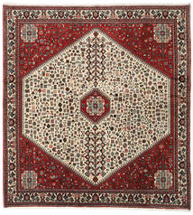 Tapete Persa Abadeh 195X210 Quadrado Vermelho/Castanho (Lã, Pérsia/Irão)