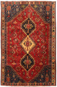  185X285 Medaillon Shiraz Teppich Wolle, Carpetvista