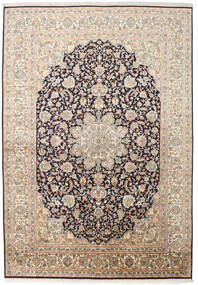 169X244 絨毯 オリエンタル カシミール ピュア シルク ベージュ/オレンジ (絹, インド) Carpetvista
