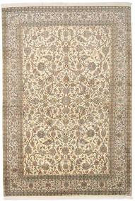 166X245 絨毯 カシミール ピュア シルク オリエンタル ベージュ/オレンジ (絹, インド) Carpetvista