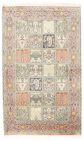  94X154 円形 小 カシミール ピュア シルク 絨毯 絹, Carpetvista