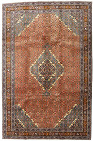 198X303 絨毯 アルデビル オリエンタル 茶色/グレー (ウール, ペルシャ/イラン) Carpetvista