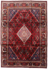 Alfombra Oriental Joshaghan 214X304 Rojo/Rojo Oscuro (Lana, Persia/Irán)