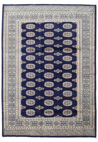  Pakistan Bokhara 2Ply Rug 170X237 Wool Grey/Dark Blue Carpetvista