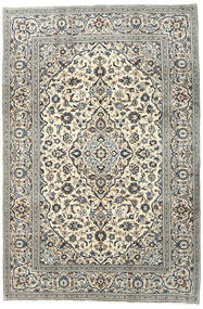  Persian Keshan Fine Rug 196X293 Beige/Grey Carpetvista