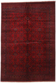  Afghan Khal Mohammadi Χαλι 198X287 Μαλλινο Σκούρο Κόκκινο Carpetvista