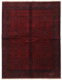175X225 Tapete Oriental Afegão Khal Mohammadi Vermelho Escuro (Lã, Afeganistão) Carpetvista