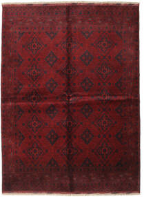 Tappeto Orientale Afghan Khal Mohammadi 174X234 Rosso Scuro/Rosso (Lana, Afghanistan)