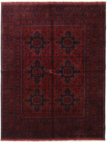 Tappeto Afghan Khal Mohammadi 166X227 Rosso Scuro (Lana, Afghanistan)