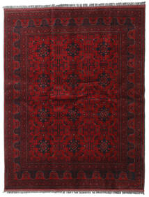 176X225 絨毯 オリエンタル アフガン Khal Mohammadi ダークレッド/レッド (ウール, アフガニスタン) Carpetvista