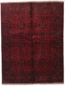 Tappeto Afghan Khal Mohammadi 151X194 Rosso Scuro (Lana, Afghanistan)