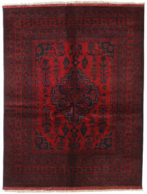 Tappeto Afghan Khal Mohammadi 151X196 Rosso Scuro (Lana, Afghanistan)
