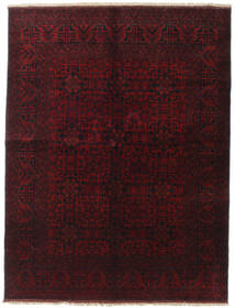  Afghan Khal Mohammadi Tappeto 152X199 Di Lana Rosso Scuro Piccolo Carpetvista