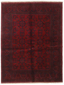 絨毯 アフガン Khal Mohammadi 151X195 ダークレッド (ウール, アフガニスタン)