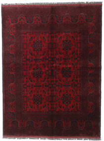 Tapis Afghan Khal Mohammadi 153X203 Rouge Foncé (Laine, Afghanistan)