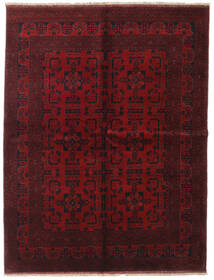  Afghan Khal Mohammadi Tappeto 155X203 Di Lana Rosso Scuro Piccolo Carpetvista