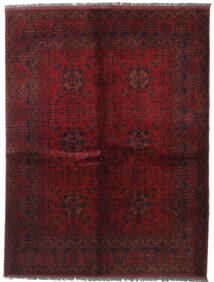Tappeto Afghan Khal Mohammadi 151X198 Rosso Scuro (Lana, Afghanistan)