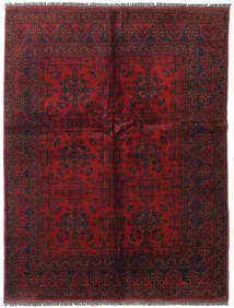  Afghan Khal Mohammadi Tappeto 152X196 Di Lana Rosso Scuro Piccolo Carpetvista