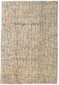 194X281 Moroccan Berber - Afganistan Teppich Moderner Beige/Grau (Wolle, Afghanistan) Carpetvista