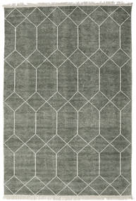 Kiara 250X300 大 フォレストグリーン 幾何学模様 絨毯