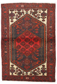 103X150 Hamadan Vloerkleed Oosters Rood/Bruin (Wol, Perzië/Iran) Carpetvista
