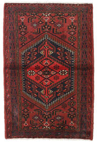  Persialainen Hamadan Matot 100X155 Tummanpunainen/Punainen Carpetvista