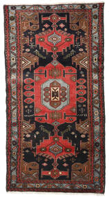  Persischer Hamadan Teppich 100X185 Dunkelrot/Rot (Wolle, Persien/Iran)