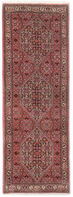 62X172 Bidjar Takab/Bukan Orientalisk Hallmatta Röd/Mörkröd (Ull, Persien/Iran)