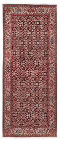 86X210 Bidjar Orientalisk Hallmatta Röd/Mörkröd (Ull, Persien/Iran)