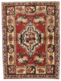 106X142 絨毯 バクティアリ オリエンタル 茶色/ベージュ (ウール, ペルシャ/イラン) Carpetvista