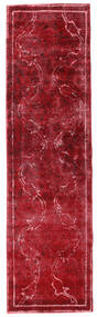 77X279 Tapis Colored Vintage - Persien/Iran Moderne De Couloir Rouge/Rouge Foncé (Laine, Perse/Iran) Carpetvista