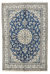 170X230 絨毯 ナイン オリエンタル グレー/ベージュ (ウール, ペルシャ/イラン) Carpetvista